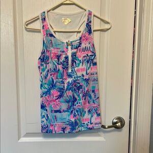 Lilly Pulitzer Vibrant Tropical Tank Top